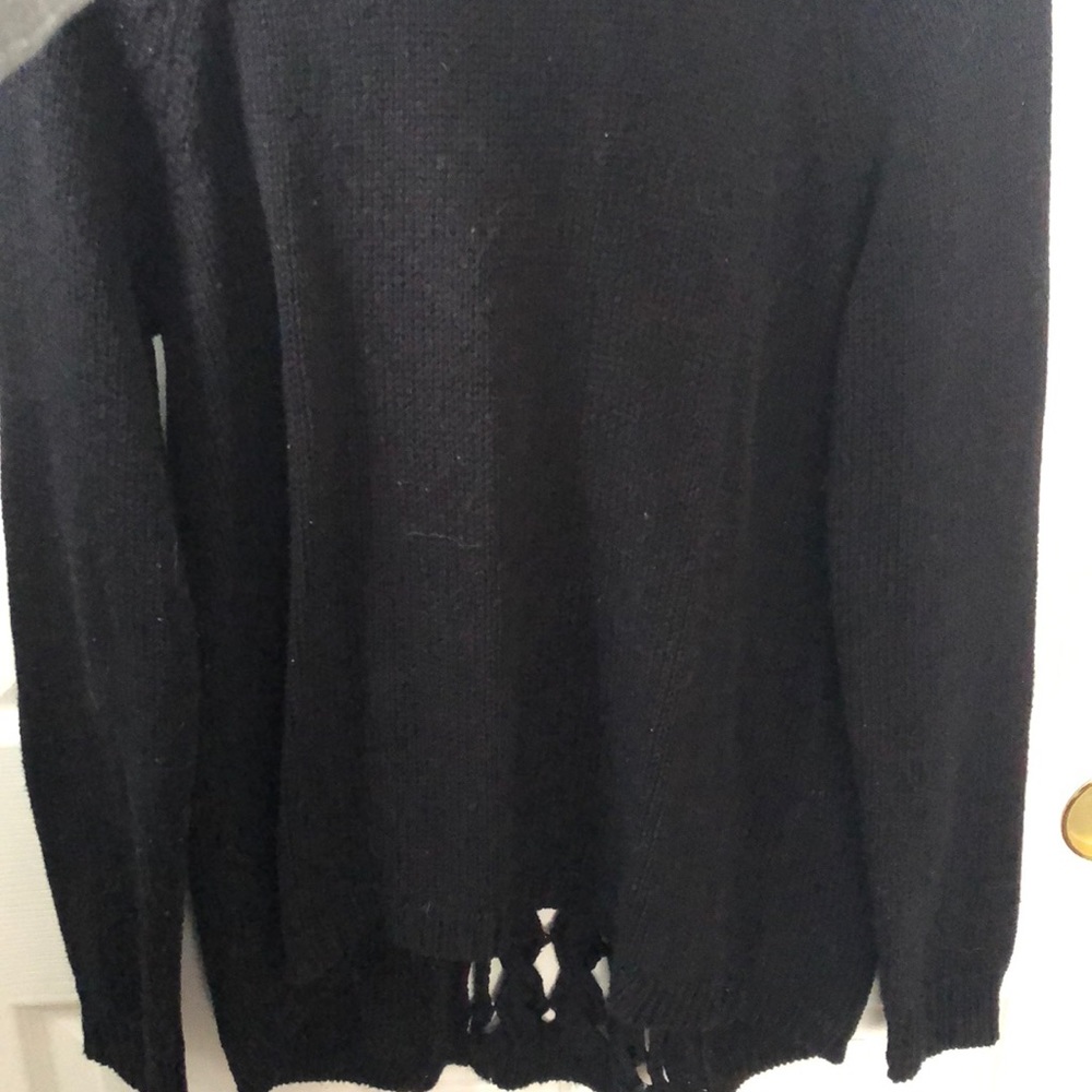 Black sweater